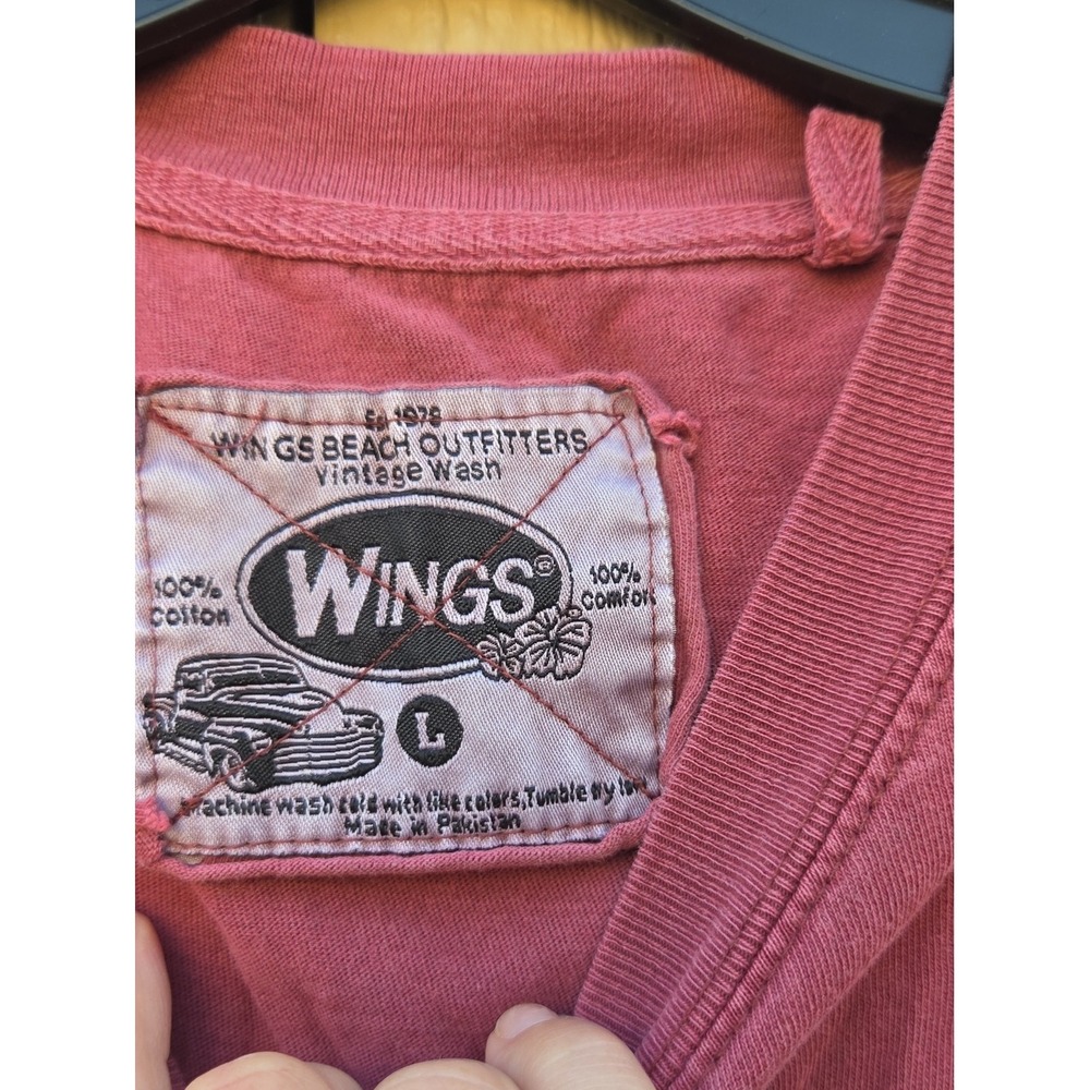 Vintage Wings Topsail Island North Carolina Beach Coastal Soft Worn Boat Shore - Picture 3 of 5
